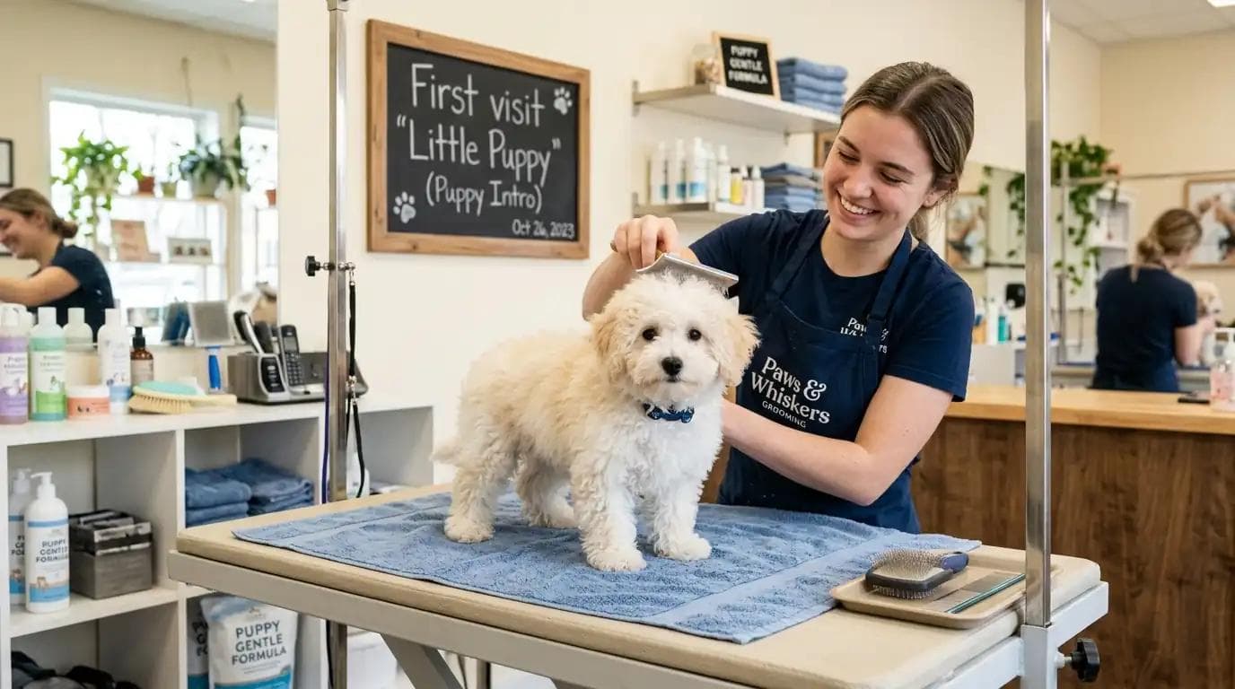 Първо посещение "Малко кученце" (Puppy Intro)